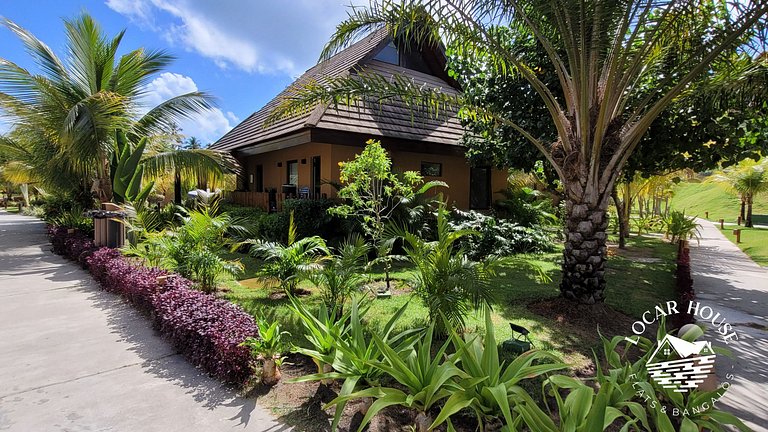 Bangalô Super Luxo com piscina privativa e varanda Gourmet n