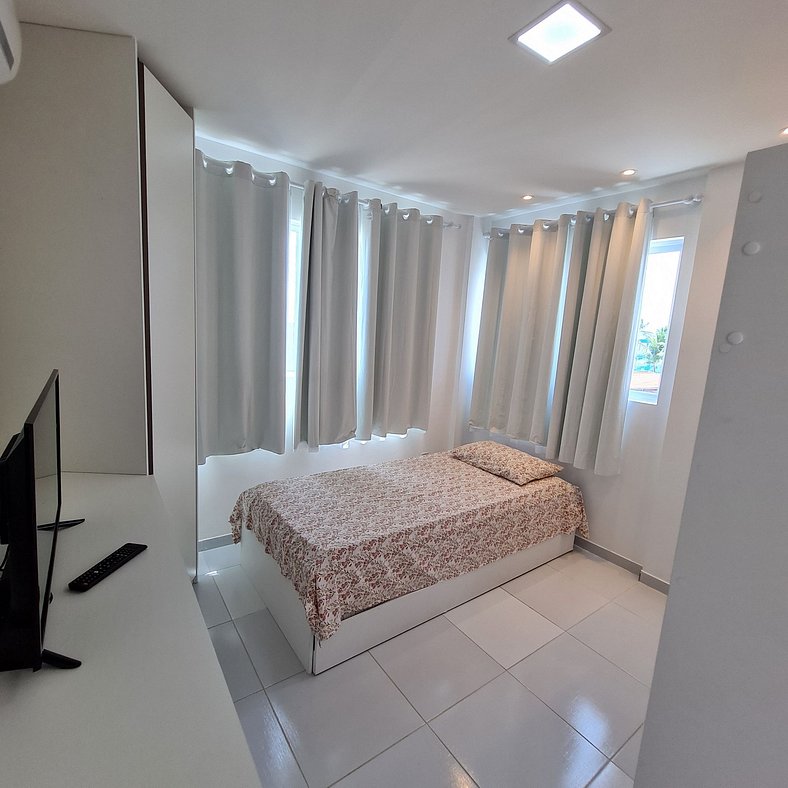 Cobertura na Praia de Maria Farinha com Jacuzzi - FLAT 204 B