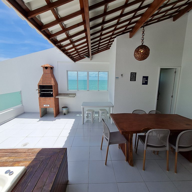 Cobertura na Praia de Maria Farinha com Jacuzzi - FLAT 204 B