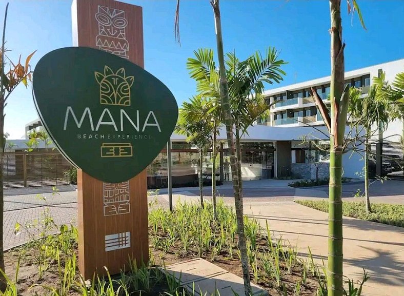 Flat luxo no Mana Beach em Muro Alto 4 pessoas