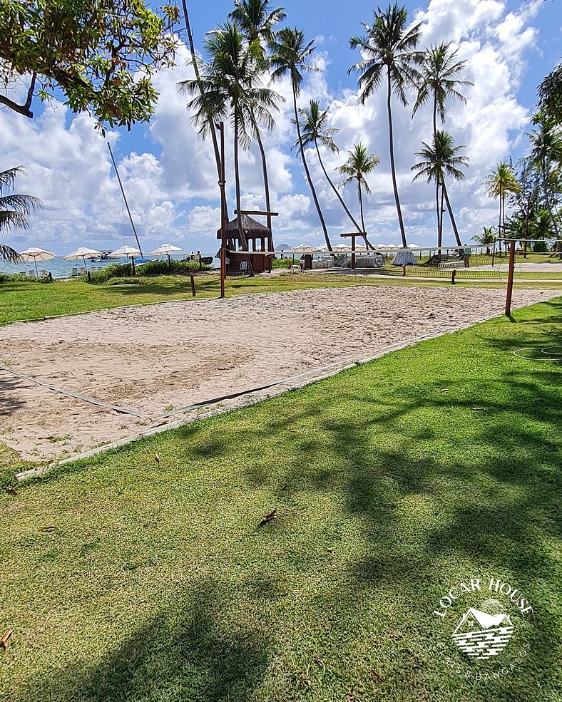 Flat super luxo no Eco Resort Praia dos Carneiros ao lado da